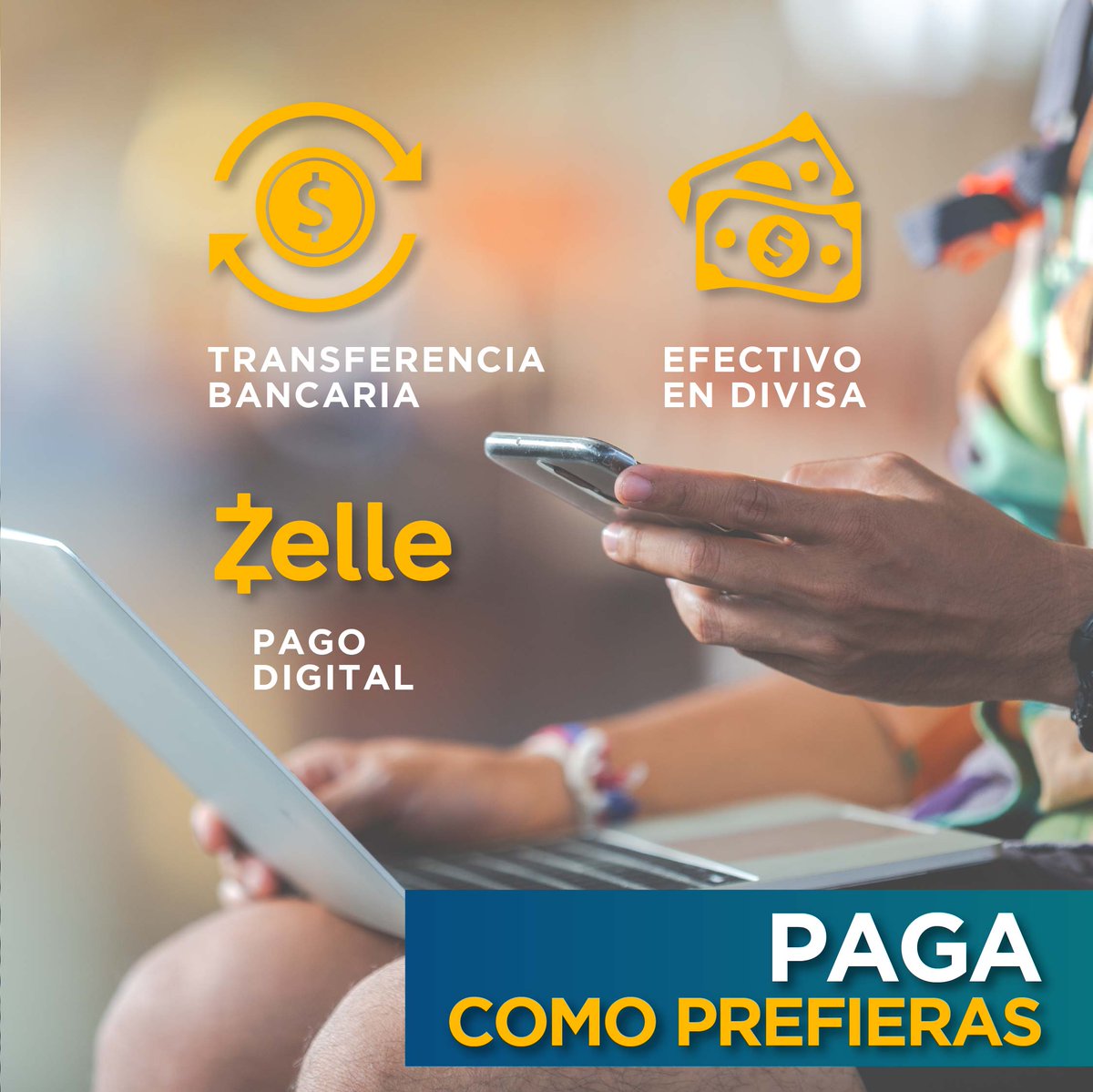 JanakAir's tweet photo. Puedes pagar tu envío de la manera que prefieras ☝ Transferencia Bancaria en dolares ó moneda local ✌️ Efectivo moneda extranjera ☝✌️️ Pago automático digital 💲 JANAKAIR importando soluciones #pagacomoprefieras #aceptamosdolares #pagaporzelle #zelle https://t.co/7dhh3IA2Or