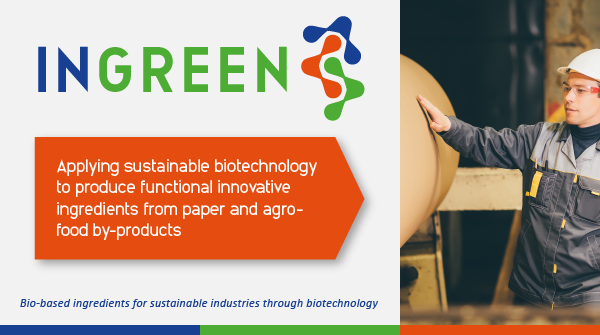 INGREEN Project (@ingreeneu) on Twitter photo INGREEN is developing innovative biological processes to help the paper and agro-food industry to become more sustainable ingreenproject.eu
#biobased #sustainablebusiness #biotechnology
<a href="/ActivatecLtd/">Activatec LTD</a> <a href="/smurfitkappa/">Smurfit Westrock</a> #mambelli #novaidfct #pivetti #depofarma #isitec INGREEN is developing innovative biological processes to help the paper and agro-food industry to become more sustainable ingreenproject.eu
#biobased #sustainablebusiness #biotechnology
<a href="/ActivatecLtd/">Activatec LTD</a> <a href="/smurfitkappa/">Smurfit Westrock</a> #mambelli #novaidfct #pivetti #depofarma #isitec
