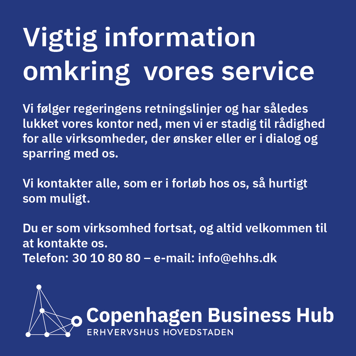 Copenhagen Business Hub - Erhvervshus Hovedstaden tweet media