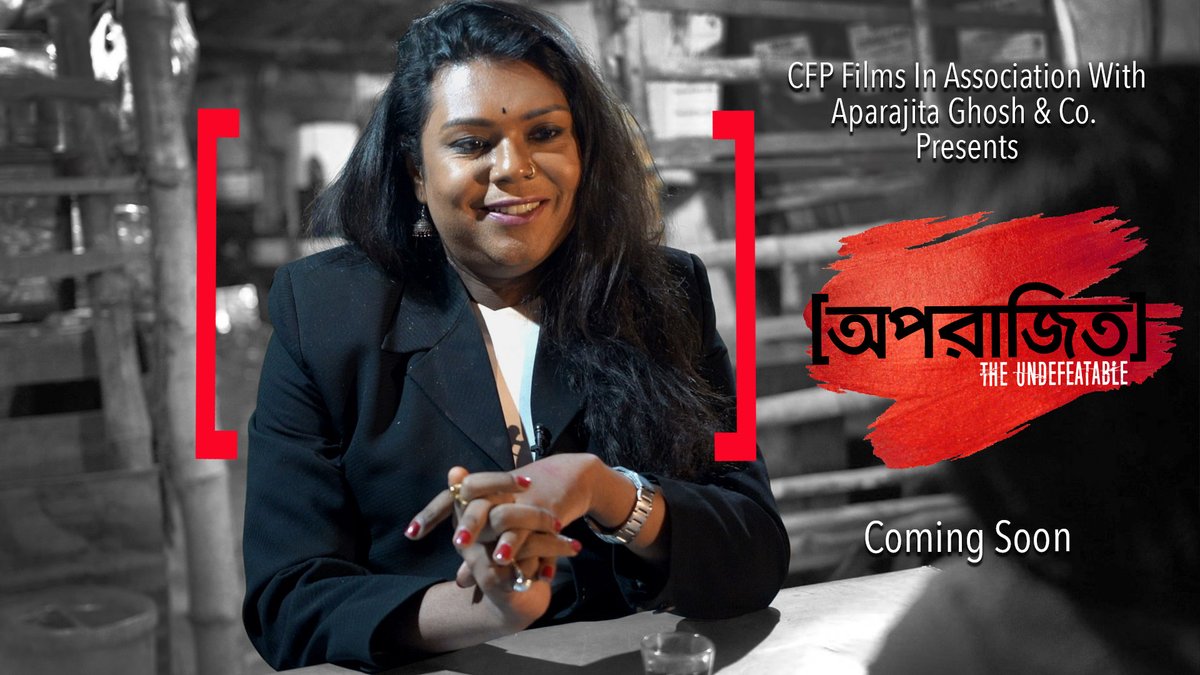 CfpFilms's tweet image. Boldness Personified…
SHE IS APARAJITO!

#MorePowerToHer #ComingSoon