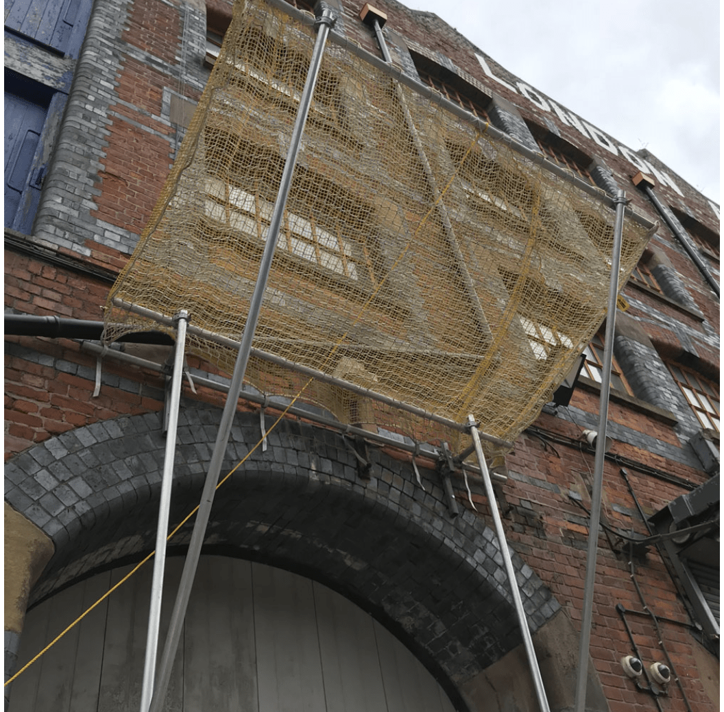 Net Fans catch and securely contain falling objects, protecting property, public and site workers. If you need them for your site then get in touch via our website. 

ethiresas.co.uk/products/syste…