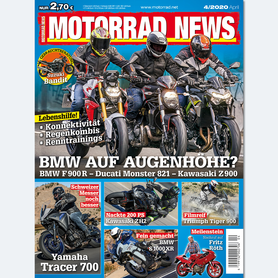 MotorradNews's tweet photo. MOTORRAD NEWS #4 - wir fahren BMWs neue 900er, Tracer 700, Kawa Z H2, S1000XR und Tiger 900. Außerdem: Konnektivität und Renntrainings. https://t.co/DIJ5Xs1SC3 https://t.co/5avvs6RhTW