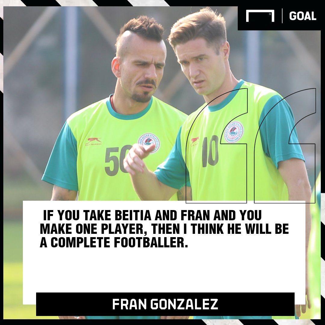 Goal_India's tweet photo. Mohun Bagan's @FranGlez18 opens up to @sohamm93 & @ritabrata20 on his partnership with Joseba Beitia. 🤝🏆
Read More: https://t.co/h0dqfF5956
#HeroILeague #IndianFootball #QEBMB #KolkataDerby https://t.co/EG8pMCrkR0