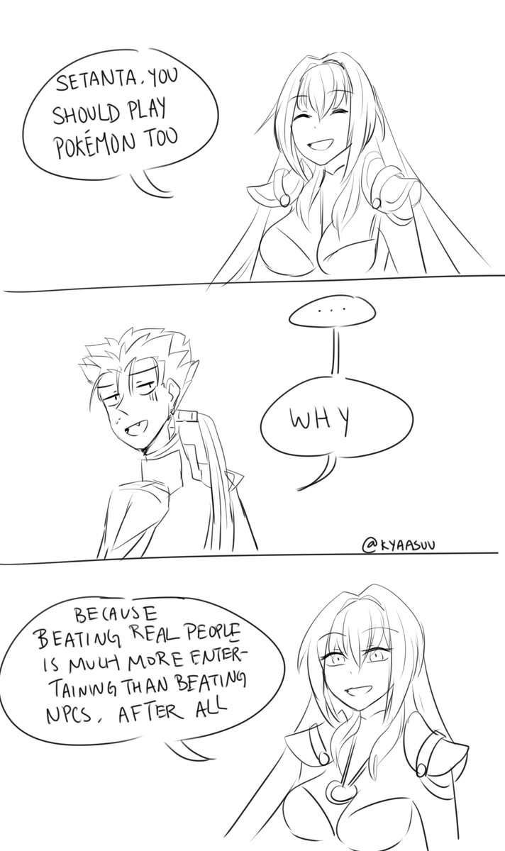 day 55: scathach discovers competitive

#fgo #fatego 