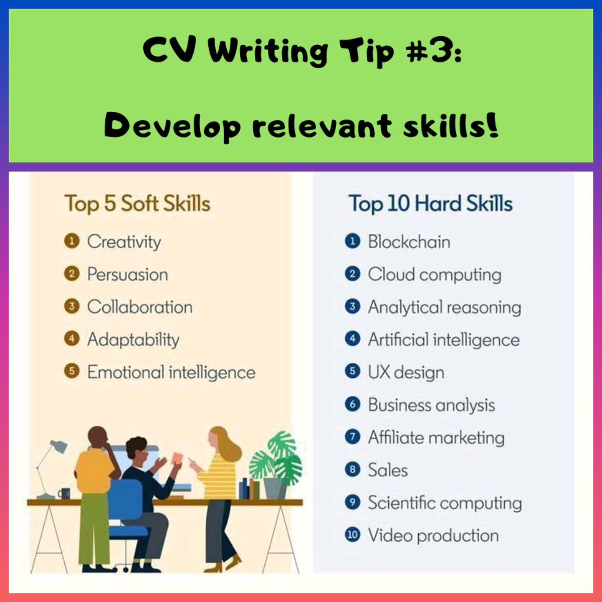 UJCareerService's tweet image. Issa Thursday UJ🎉, come through to SWC, ACA - 115 (Adelaide Tambo Building) today at 11:20 to learn about what skills are necessary to include in your CV. 
#CVWriting
#BuildYourSkills
#WorkReadinessProgramme2020
#UJCareerServices 
#YourCareerReimagined