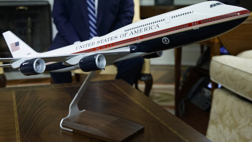 new air force one boeing 747-8