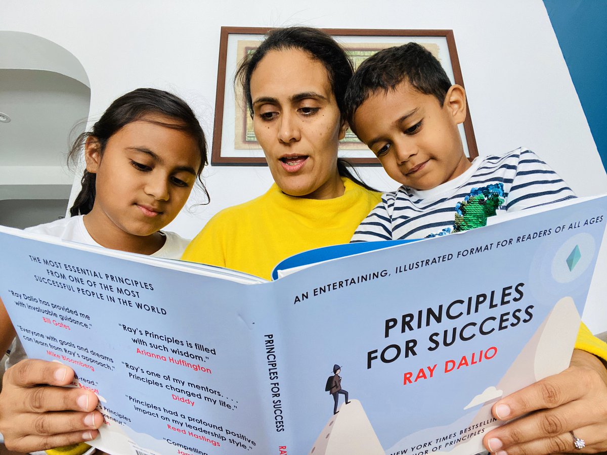 doaz's tweet photo. Reading together @RayDalio book #principlesforsuccess #schoolclosures #holidays2020 #becauseOfCorona #InThisTogetherDubai @HorizonDubaiUAE @KHDA https://t.co/QJngNefpmV