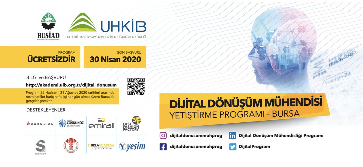 Dijital Dönüşüm Mühendisliği Programı (@dijitalprogram) on Twitter photo 