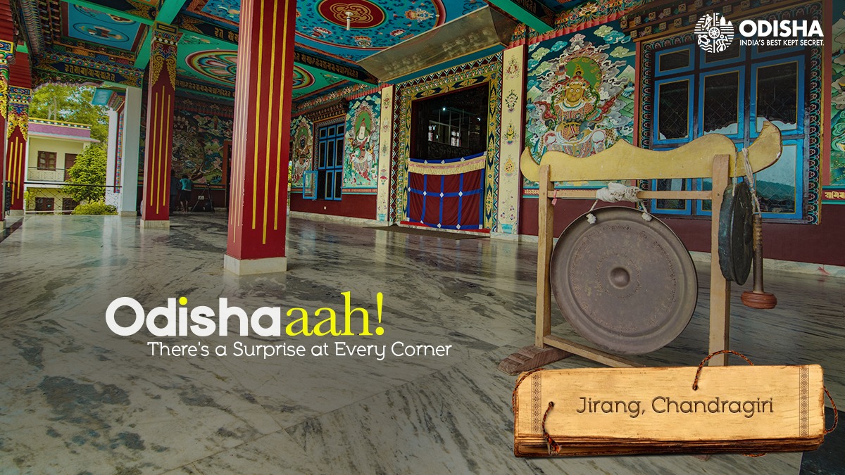 odisha_tourism's tweet photo. The first batch of Tibetan’s arrived in Chandragiri during the summer of 1963. The Tibetan named this place ‘Phuntsokling’– which means land of plenty and happiness https://t.co/4pgqkY5dSW

#OdishaTourism #Odishaaah https://t.co/7tlQbyCIVt