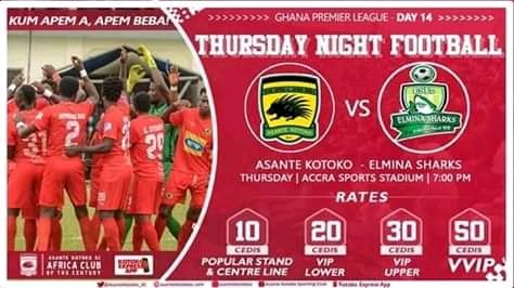 NCCKotoko's tweet photo. 👊🏽✊🏽 MATCH DAY ✊🏽👊🏽
⚽ @AsanteKotoko_SC vs @ElminaSharks
🏟 Accra Sports Stadium
📍 Accra
📅 12th March, 2020
⌚ 7:00pm
🏆 #GPLwk14
#KOTSHA #OperationNinePoints #CirclesDevelopment
🔴⚪️🔴 https://t.co/yUMqzKIPFR
