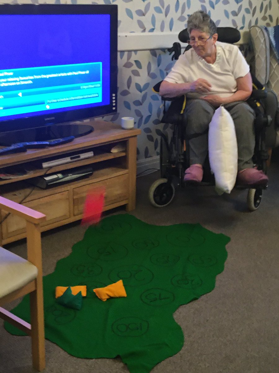 GroveBurnley's tweet photo. Just one of yesterday’s hand eye coordination games. https://t.co/OvMslp9wZ0