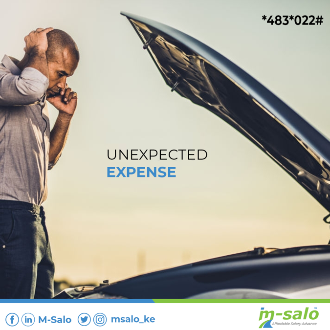 Msalo_Ke's tweet photo. Your car may breakdown unexpectedly avoid the hustle and stress because M-Salo's Salary Advances is just a click away on your mobile phone. Have your employer partner with us and start enjoying the undeniable benefits.

Call us today:0727 224060

#Simple #Quick #Convenient https://t.co/rR3Gjl2MVH