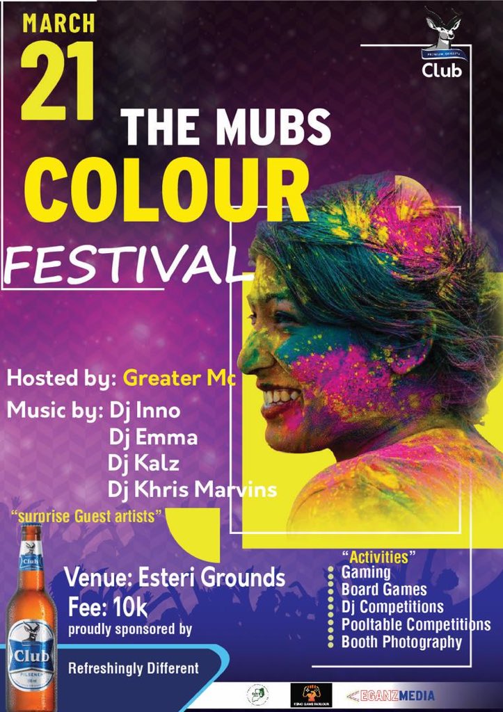 anderson_luzze's tweet photo. Don’t be left out in this.
Its happening 21st March,2019 at Esteri Grounds - MUBS
Be part because lots of Crazy acts gonna perform. https://t.co/jpEovBtGHi