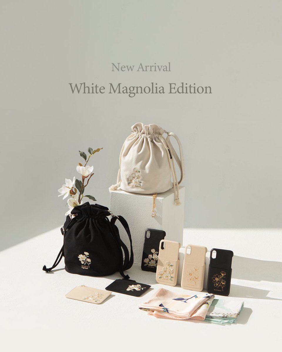 MARYMOND_EN's tweet photo. 2020 New Arrival.
White Magnolia Edition Open.

Spring is coming with the white magnolia edition.
Feel it with 10% off Open Promotion.

#marymond #fashion #lifestyle #justice #peace #kfashion #kbrand #magnolia https://t.co/EaDcB1XzGP