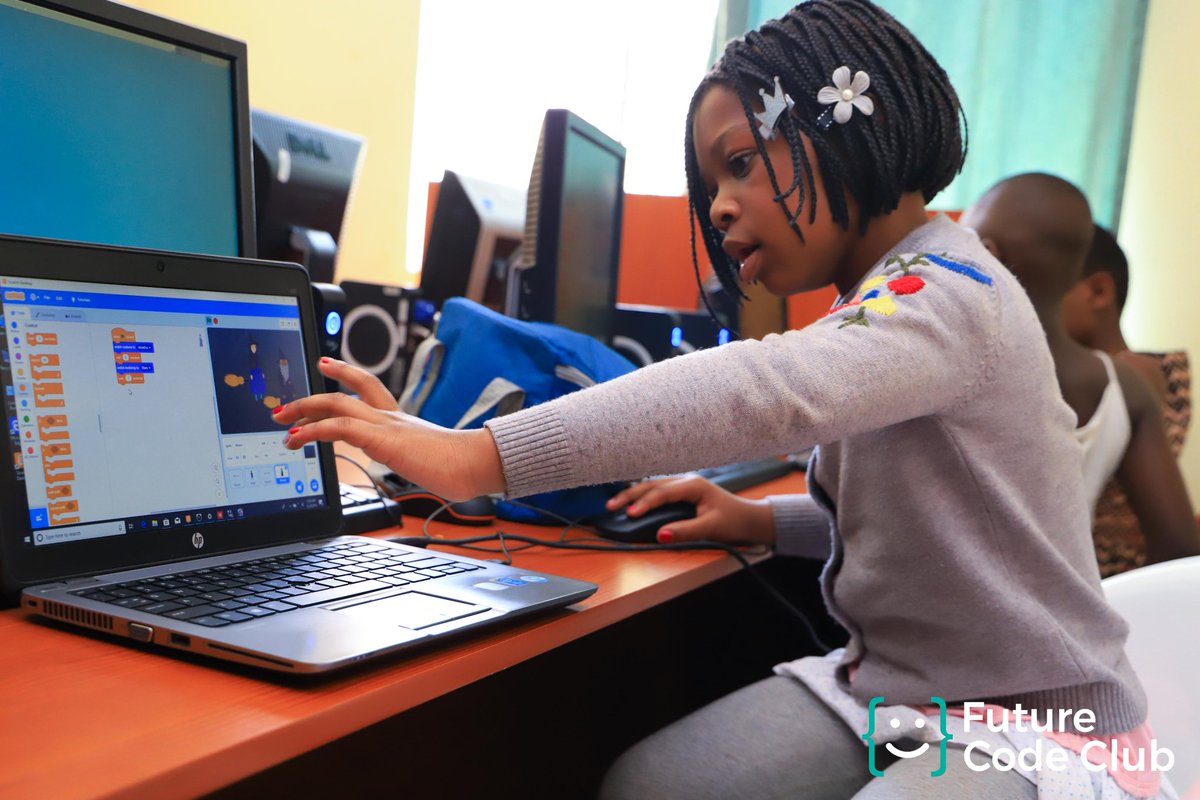 She’s 6 and a primary student. Aimee was inspired by her father who is a programmer when she was 5 years old. #CodingIsFun #FutureTechBosses. #FutureCodeClub #CodingInUganda