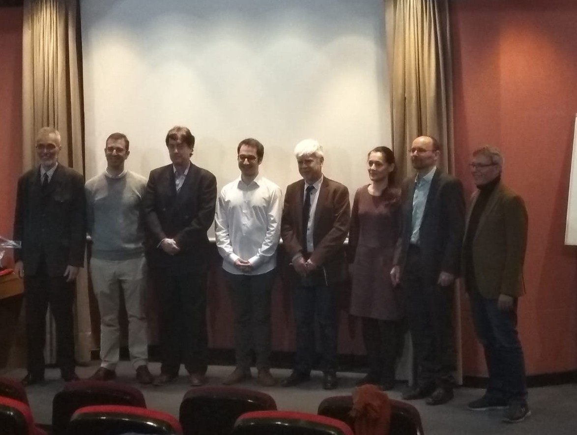 spmtheory's tweet photo. Alberto Marin-Gonzalez with his thesis committee and directors. It was a pleasure to attend such an interesting reading. Congratulations Doctor!! https://t.co/OXmJbRZry4