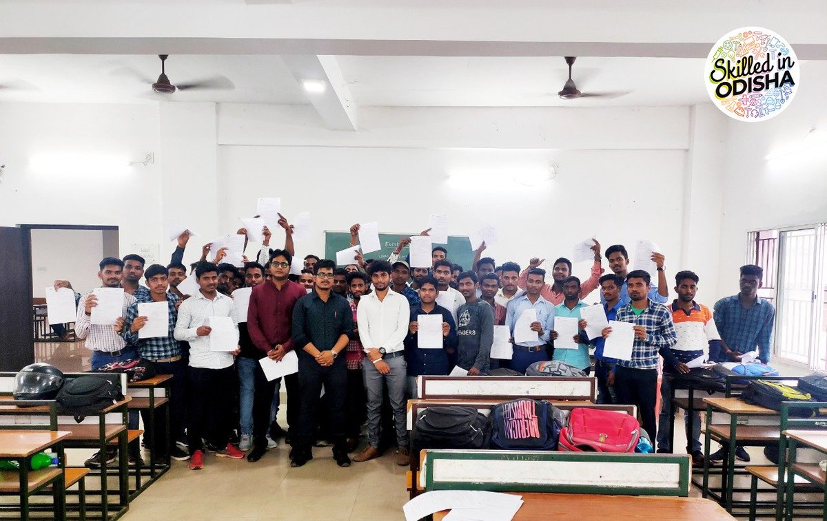 skilled_odisha's tweet photo. #PlacementAlert:
43 #Skill trainees selected for CRP India Ltd, Chennai, manufacturer fproducing high pressure die casting products through a campus drive held at @MADHUSUDANITI .
30 students also got selected to work as trainee at the Kalinga Nagar plant, @TataSteelLtd. ๐๐ https://t.co/wV7xt6JpUJ