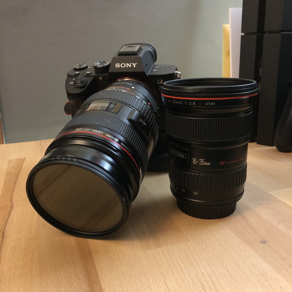 matteobernardis's tweet photo. The workhorse.
#sonyalpha #sonya7iii #canonef #commlite #canon1635mmf28 #canon2470mmf28 #variablendfilter https://t.co/Ub3qbW7ipT