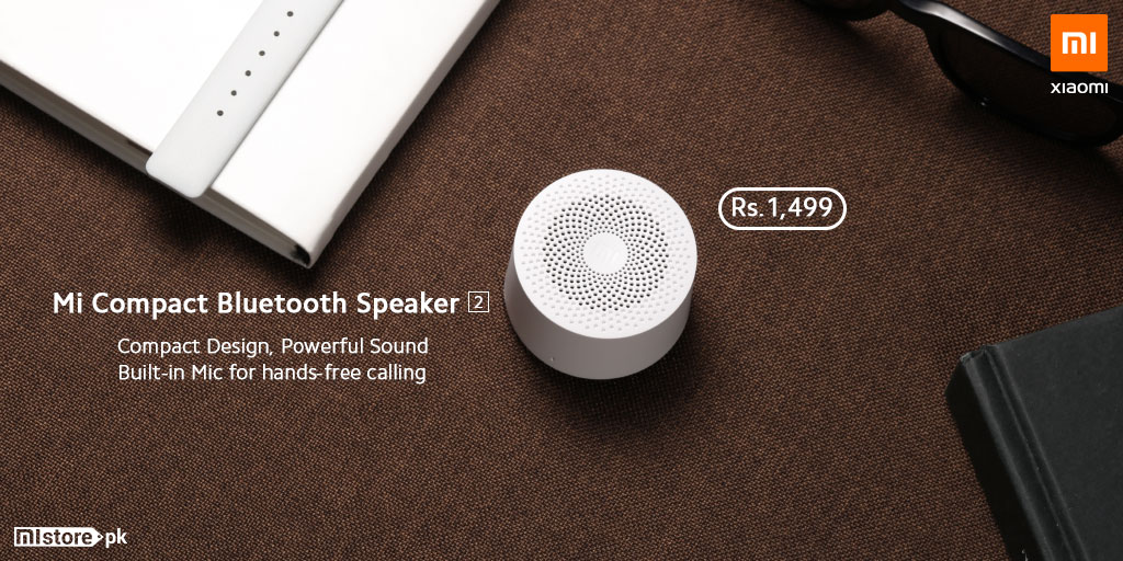 Xiaomi_Pakistan's tweet photo. Extremely compact &amp; with a long-lasting battery, Mi Compact Bluetooth Speaker 2 is built for powerful sound. 

Shop here: https://t.co/eJkOpgkRUd
#MiCompactBluetoothSpeaker #MiAudio https://t.co/XELIMVaBr0