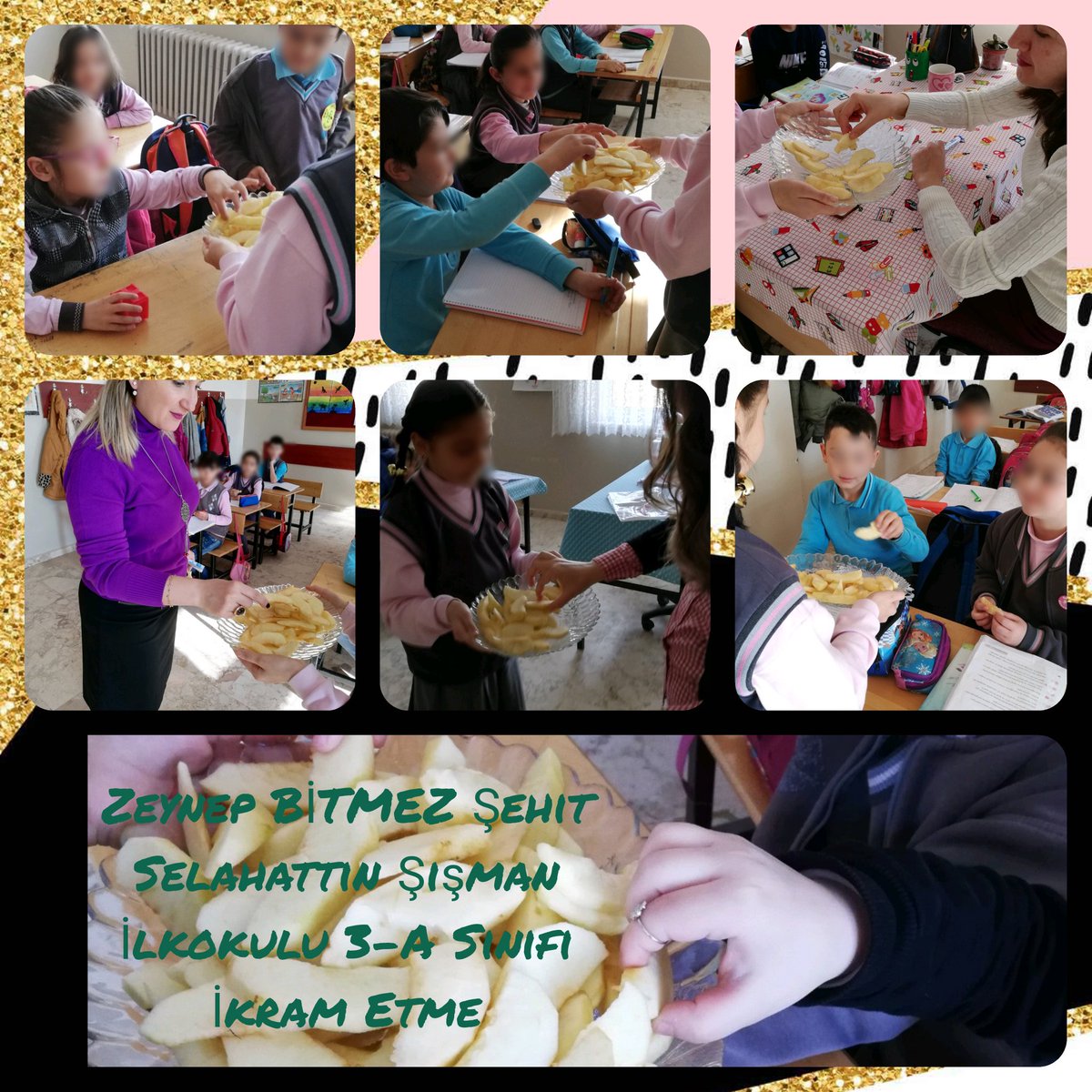 Zeynep BİTMEZ Şehit Selahattin Şişman İlkokulu 3-A Sınıfı
#101etkinlik #etwinning #röportaj #ikram #ipatlama