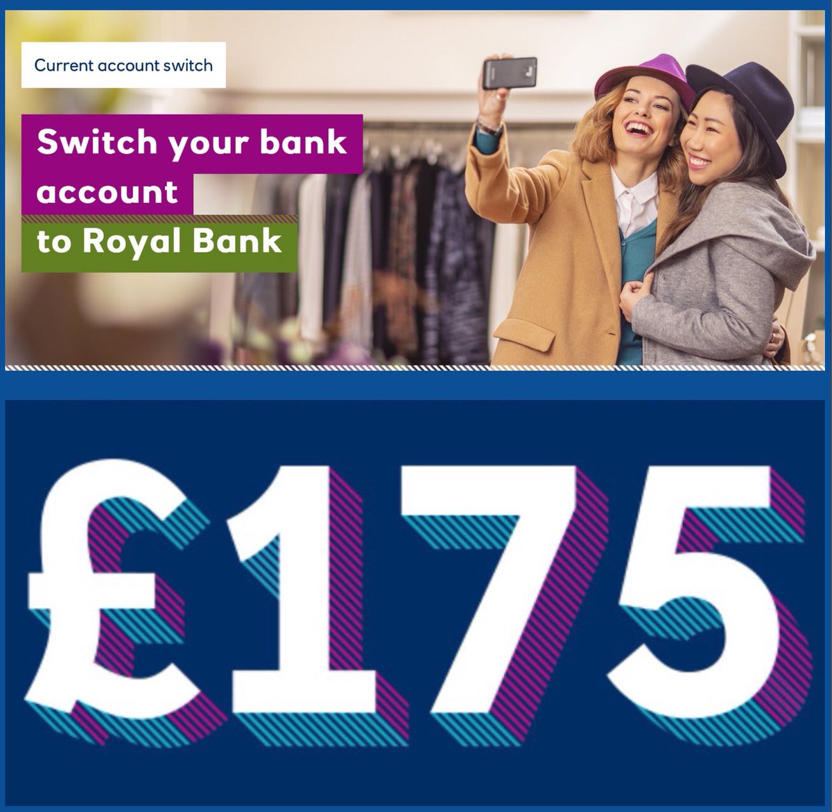 ann_mckie3's tweet photo. Come along on Saturday to our switching event in the Royal Bank of Scotland Kilmarnock.
What could you do with £175???
#whichswitch https://t.co/4KAnVtTNCc