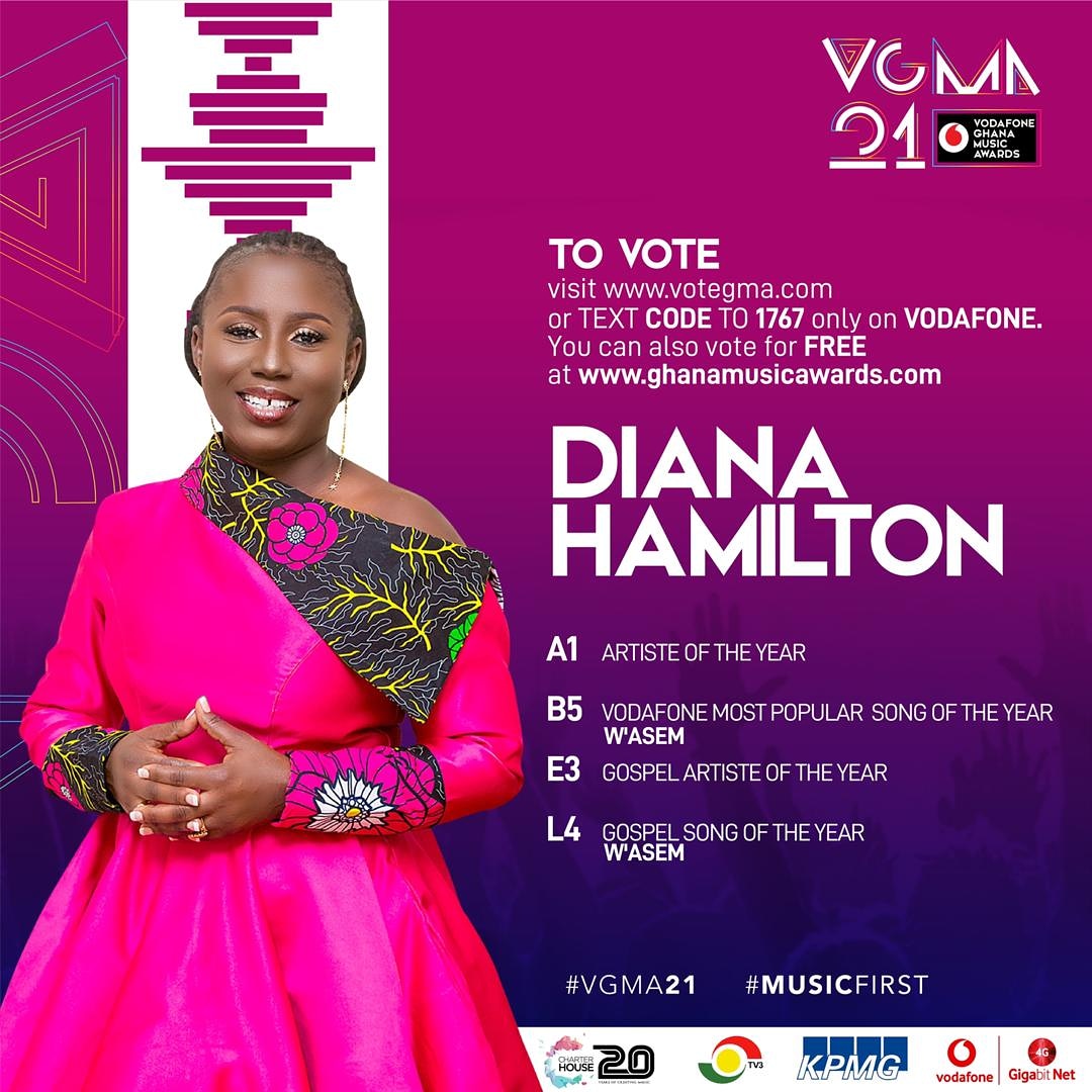 dianaahamilton's tweet photo. Good morning family. Let's go>>>  
You can text 1767 on Vodafone only or at https://t.co/fCnd5YVqXy or vote for free at https://t.co/QtOODzdXwo 
God bless https://t.co/R32xvni2Fn