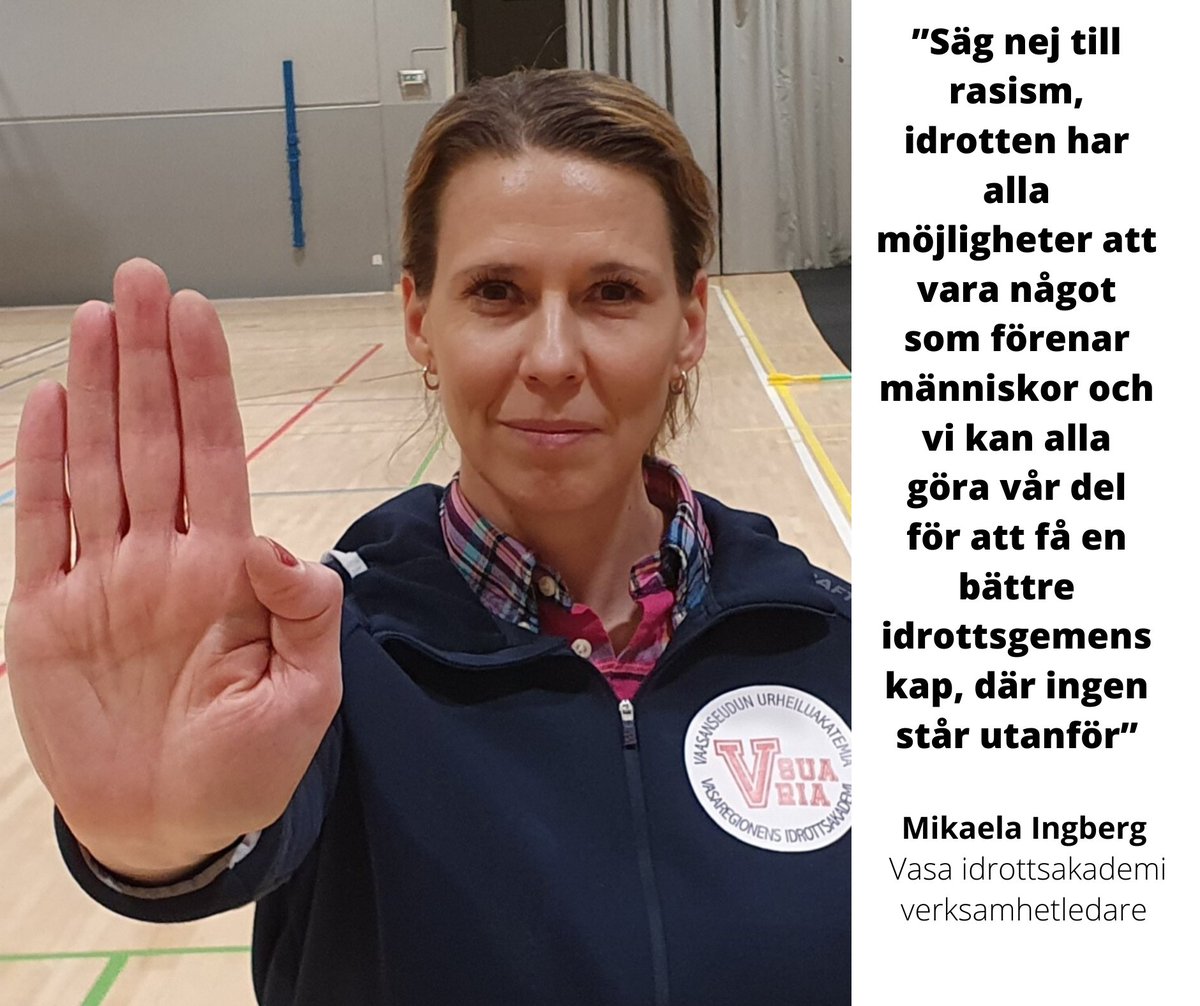 På måndagen börjar kampanjen #veckanmotrasism. Följ med vad våra ambassadörer tänker kring temaveckan ⬇️
