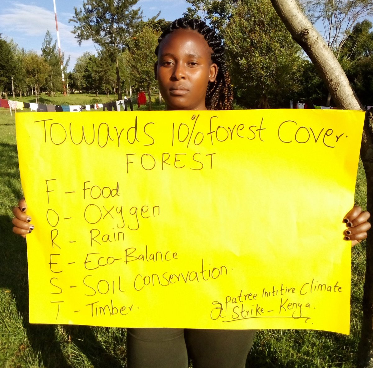 This is my #DigitalStrike 
Striking for us to protect our Forests and plant more trees to help us attain 10%forest cover.
#ClimateEmergency 
#forestlake