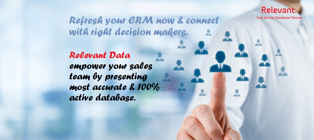 Audit your CRM today &amp; experience the change that accelerate your Sales by connecting with right prospect.
#Sales #marketing  #CRM #Database