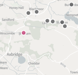 mobilelibs's tweet photo. in some cases it's not just a small bit of overlap, it can be stops that are well out of the way to get to for the local authority they fall in. maybe @SomersetLib have a word with @NSomLibraries and get them to do the Shipham stop? https://t.co/XfVZaq0XJc