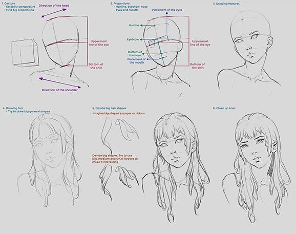Painting A Female Portrait from Line to Color by Naranbaatar, available on IAMAG Video Library until April 28th => https://t.co/GkuUlJ4CID 