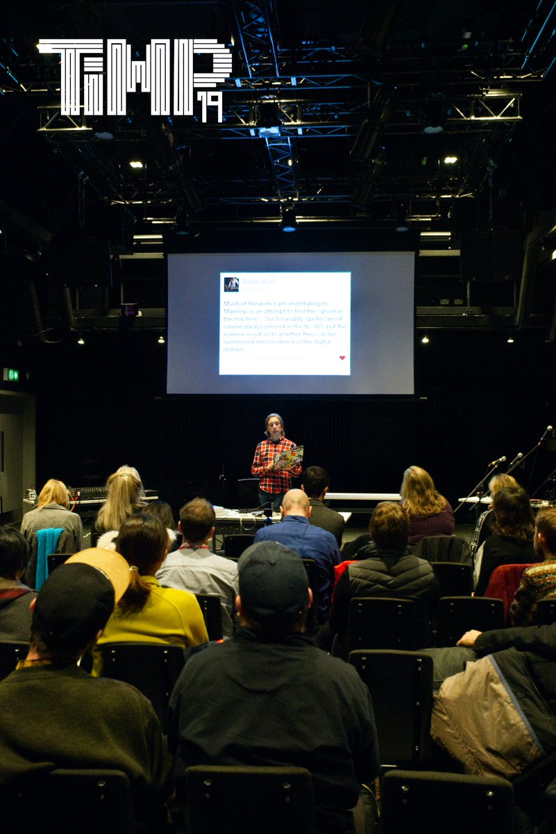 Second paper presentation by @grahamdunning that talked about strategies for creative error in improvised, semi-automated music.
View the full gallery - timp.integra.io
Click here to join the mailing list and be notified about TIMP20: ow.ly/Oe4x50yGxeB