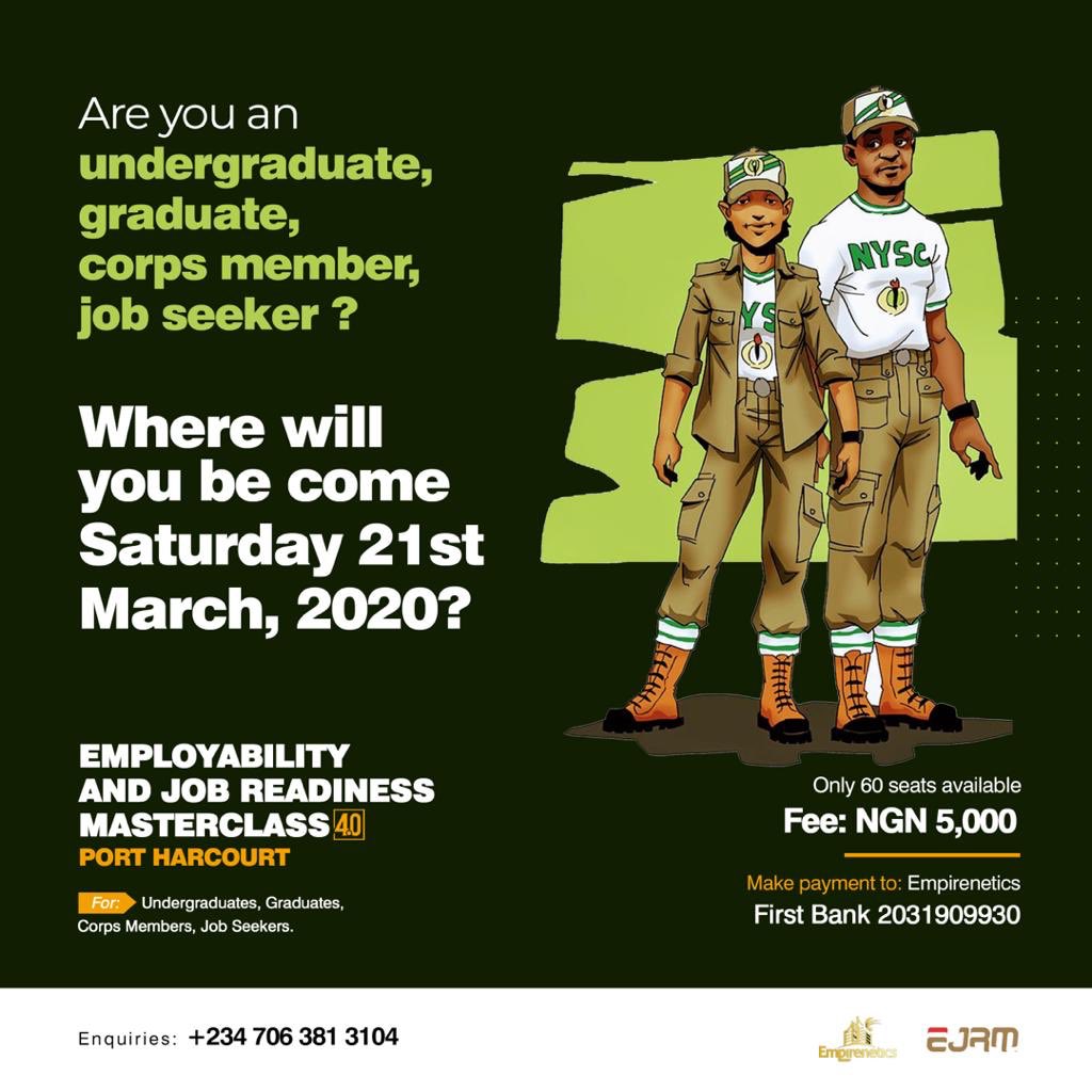 EJRMasterclass's tweet photo. It’s less than 10 days to go for our first masterclass in 2020! 

Who’s most excited?? 

Tag someone who should attend, he/she could win one of our sponsored tickets and be part of this mindblowing session for FREE! 

#Employment #Opportunities #Career #development  #EJRM4PH https://t.co/yUh7if88a4