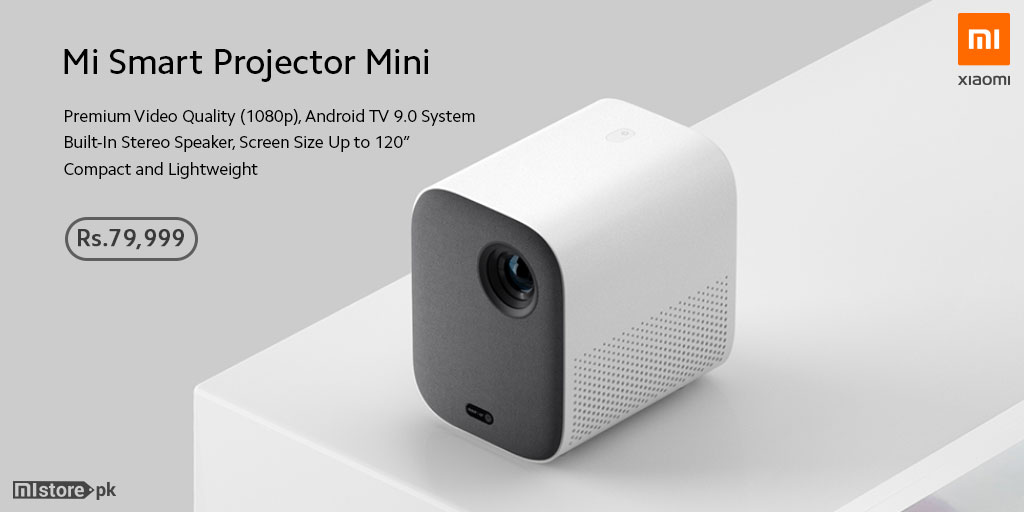 Xiaomi_Pakistan's tweet image. Perfect for a movie or a game night at home, a presentation at the office, Mi Smart Projector Mini is compact, easy to carry &amp;amp; caters to all your screening needs. 

Shop here: bit.ly/2FAwdZU
#MiSmartProjectorMini