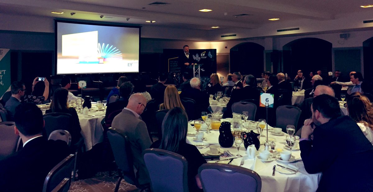 .@EY_Scotland’s @DerekLeith_EY kicks off this morning’s #BudgetBreakfast - was it a good #Budget for our region? #AGCCBreakfast