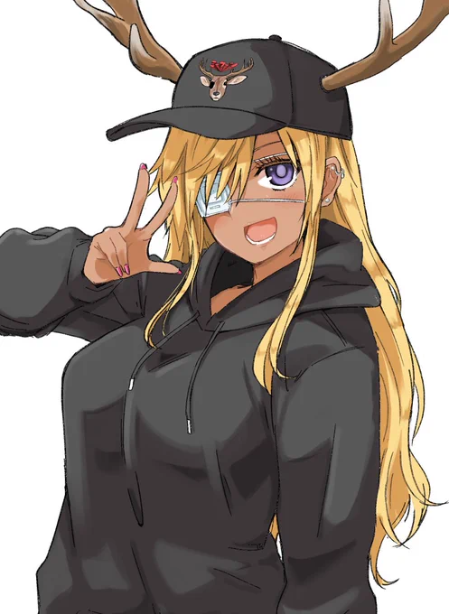 skebの依頼で眼帯を付けた鹿の美少女化(なにそれ)を描いた
https://t.co/PdTukJMAIu #Skeb #Commission 