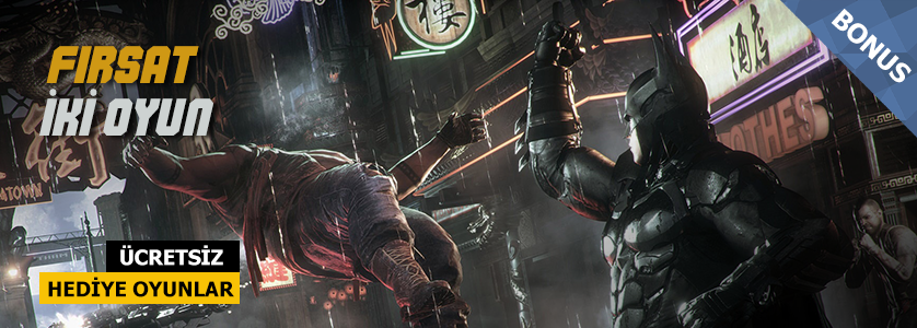 İki Oyun Birden 
randomoyun.com/oyun/batman-ar… #steam #batman #indirim