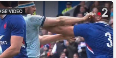 Find the 7 differences. Oh wait, it's not on the pictures! Dupuy: red card + 23 weeks, Parisse: red card + 8 weeks, Heining: nothing. "Sorry, good game" as we say over there #SCOFRA #ECOFRA. Flagrant #eyegouging seems tolerated, not sure this is the right msg for our kids