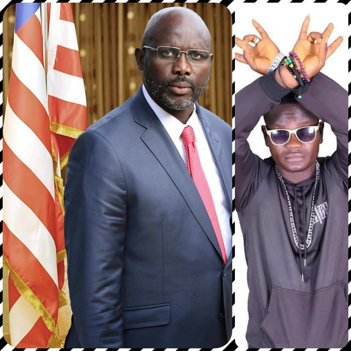 Chilloutbadman's tweet photo. RESPECT YOUR COUNTRY💖
LOVE YOUR COUNTRY  
RESPECT YOUR LEADERS .
(WAR IS NOT THE ANSWER❌

LIB DANCEHALL KING 👑
SM-MILITANT LIBERIA 

Chillout Badman - NOISE MAKER 
( https://t.co/zEBUlWqBHE ) OFFICAL AUDIO 💥

#SmLiberia #Sm2DaWorld #Wonderboy #YannaBoyAlbum2020 #Ac5 #LibMusic https://t.co/lAUx2Gqmq0