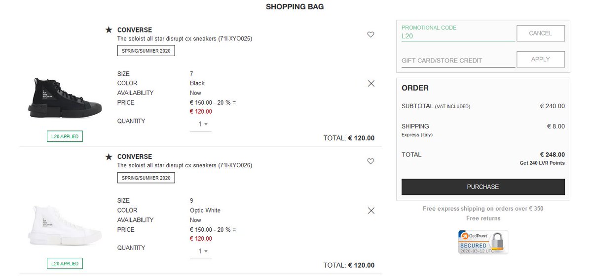 Moresneakers Com Ad Thesoloist X Converse All Star Disrupt Cx Now Live With Off On Lvr Use L Sizes Selling Out 45min Left Black T Co 5jtdyhru6t White T Co Xiwwobffju T Co 4zkewixdyl