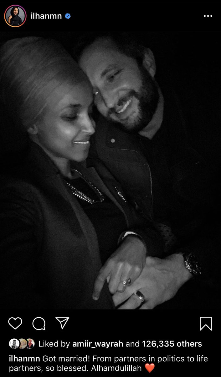 velvethammer's tweet photo. @DC_Draino @IlhanMN Haven't you heard?
Ilhan Omar recently married her political consultant Tim Mynett
#SpousalImmunity
https://t.co/74pdV6SFns
Complaint Filed With FEC: Ilhan Omar Used Campaign Funds For Affair With Married Consultant
https://t.co/FI2ELJ7S9l