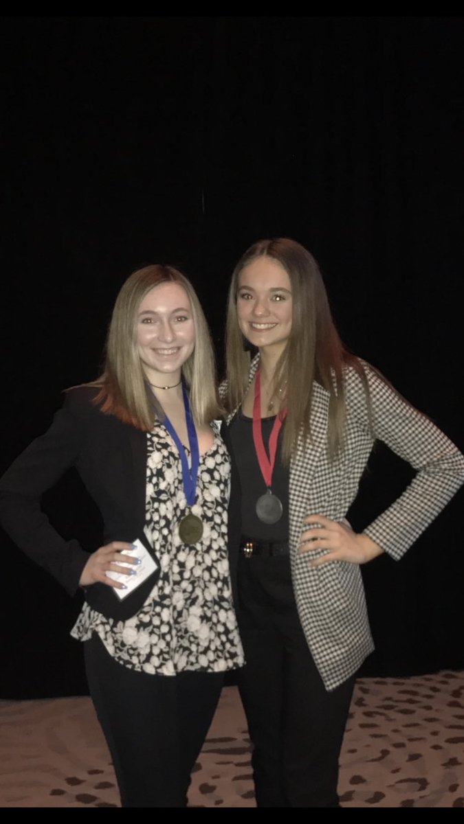 RomeoEMT's tweet photo. HOSA team competed at the States this weekend in Traverse City. It was a very successful weekend and the whole team did great! 

EMT 2nd place 
Kyle Szydlik and Bre LeaPage

Courtesy Core 
1st place Sophia Cacko
2nd place Rachel Reynolds
Nationals here we come!!
@RomeoHHP https://t.co/3jiD3yiNqv