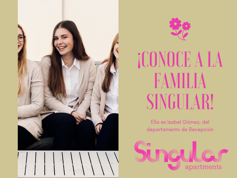 😀 Nuestro compromiso es hacer de tu estancia lo más confortable posible. Nuestro secreto está en nuestra familia de empleados. El ejemplo es Isabel Gómez, una de las piezas más importantes del engranaje de Recepción. ¡Nos encanta tenerla con nosotros!

🔎 bit.ly/SingularApartm…