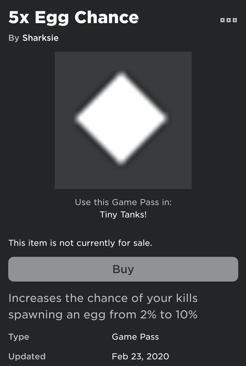 Rbxnews On Twitter Game Tiny Tanks Recently Uploaded A Suspicious Badge The Description Reads Increase The Chance Of Your Kills Spawning An Egg From 2 To 10 Badge Link Https T Co Dwnlzmbyw7 Roblox Egghunt - sharksie roblox twitter