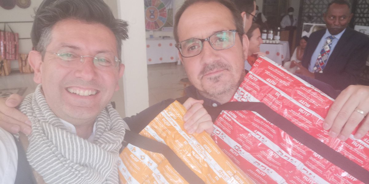 filippodibari's tweet photo. Thanks @HilinaFood for the excellent visit to the new production plant for #RUSF and #RUTF today in Addis. @UNICEFEthiopia and @WFP_Ethiopia jointly with @FMoHealth, @HilinaFood and @eu_echo, @USAIDEthiopia https://t.co/VTEe89MHmm