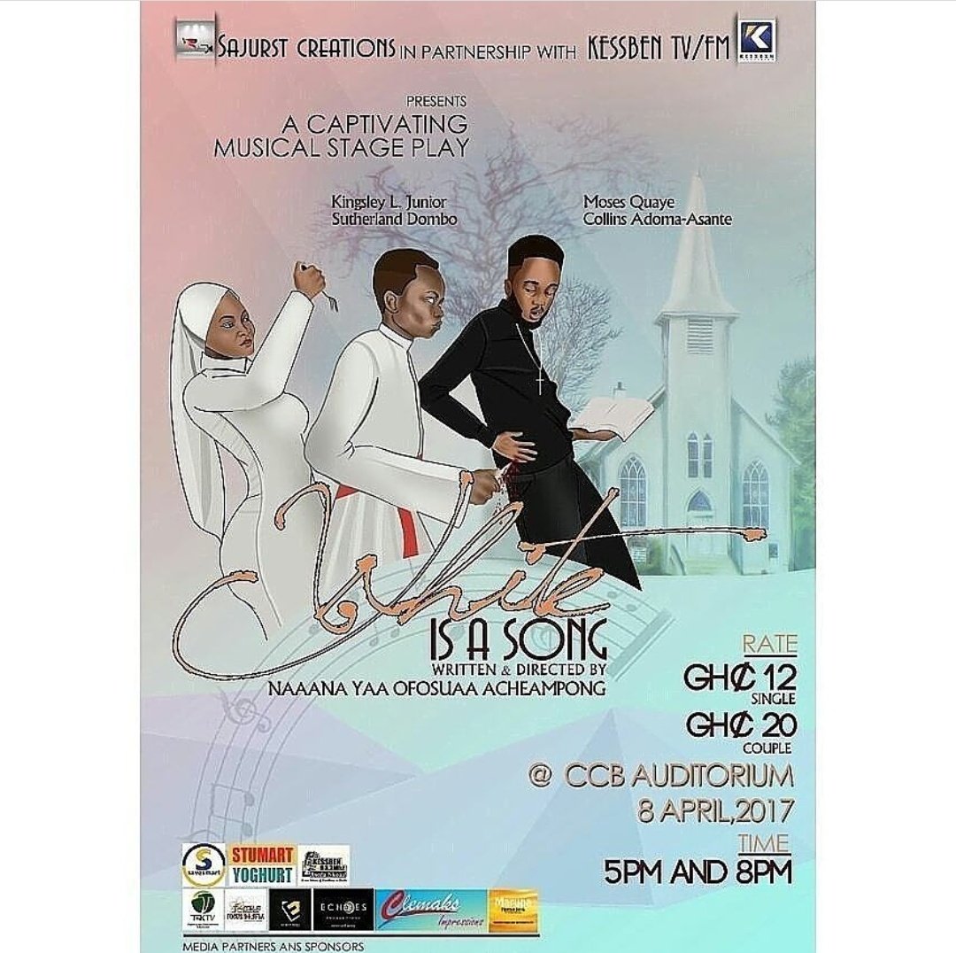 lyk_criuxly_'s tweet photo. We had A Man Called ECG
We had EyesWater
We had White Is A Song

And now #ThatManCalledECG is back to the stage... Join us this April, let's have some fun
#Sajurststudios
@AZ_Bassit @ato_qwam3na https://t.co/WZpHzGQHhL