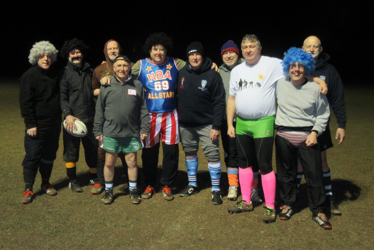 RRFC_Ladies's tweet photo. Fancy dress rugby last night, in aid of sports relief, £80 raised.
Shout out to walking rugby who also took part!  #rugbylove 
We will be back at Holme Park next Wednesday, minus the tutus, come along at 7pm 💚  
#sportsrelief #readingladies #readingkites #rdguk #explorereading https://t.co/RtxKBT0ENq