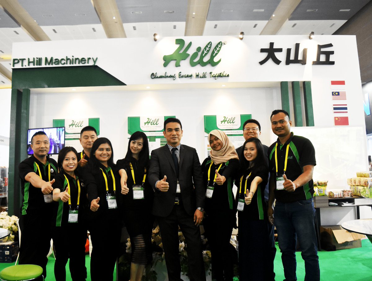 hill_groups's tweet photo. PT. Hill Machinery is one of our Branch located in Indonesia. This exibition start from Nov 30th until Nov 2nd 2019
#machine #machinery #exibition #allpack #selling #fillingmachine #water #november #october #HappyToHelp #happytoserve https://t.co/EZkMSlFzvP