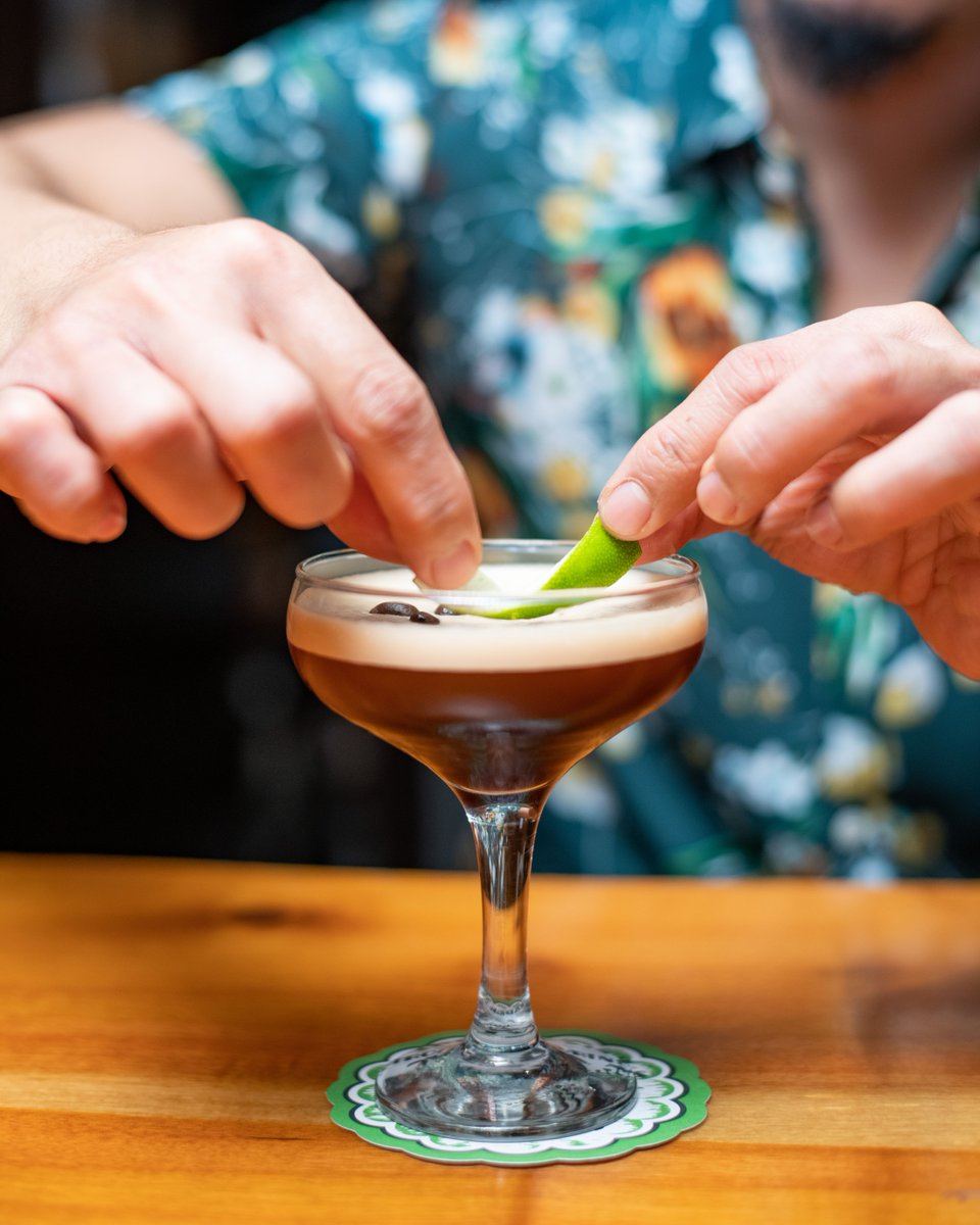 Coffee lovers listen up because we have one for you! Showcasing our Rumtini, a twist on the classic espresso martini with our favourite rum and that extra zest of lemon… what's not to love!