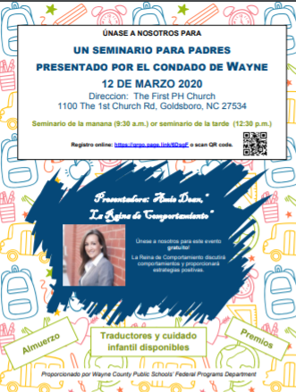 Brogden_PS's tweet photo. Parents, there's still time for you to attend! Sessions offered at 9:30 am and 12:30 pm.
Support your child! https://t.co/08Pb9UPpF6